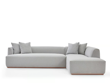 ESTIVAL L - Corner 4 seater fabric sofa by PARLA - view 2