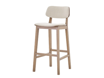 MATE - Fabric stool with integrated cushion by PARLA - view 2