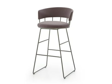MERU - Sled base stool with integrated cushion by PARLA - view 2