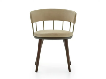 MERU L - Fabric chair with integrated cushion by PARLA - view 3
