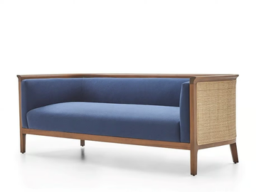 NET - 3 seater fabric sofa by PARLA - view 2