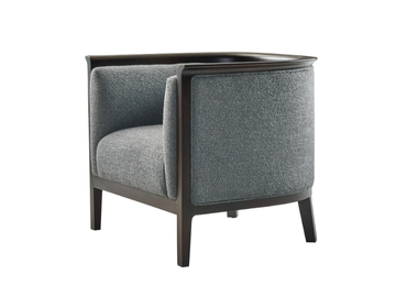 NET WF - Upholstered fabric easy chair with armrests by PARLA - view 2