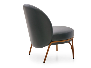 OYSTER W - Upholstered easy chair by PARLA - view 3