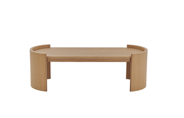 HUG V - Oval ash coffee table by PARLA - view 3