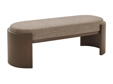 HUG - Upholstered fabric bench by PARLA - view 2