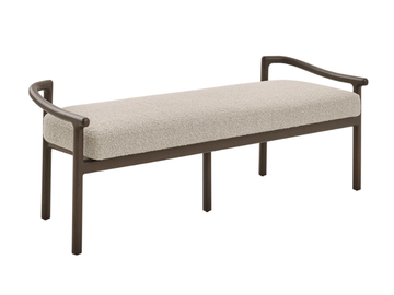 NIGIRI - Upholstered ash bench by PARLA - view 2