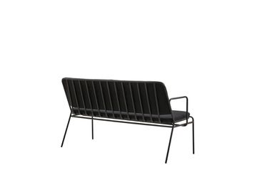 PALM XA - Painted metal bench with back by PARLA - view 3