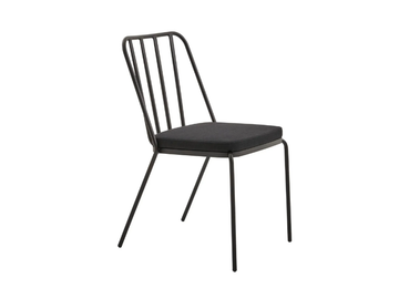 PALM - Painted metal garden chair with removable cover by PARLA - view 2