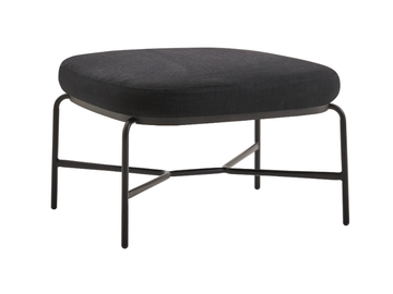 PALM - Fabric and powder coated metal footstool / stool by PARLA - view 2