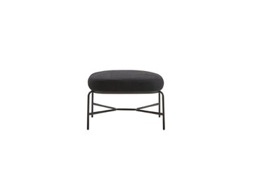 PALM - Fabric and powder coated metal footstool / stool by PARLA - view 3