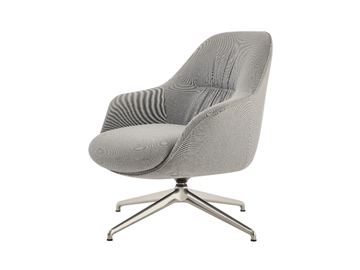 REMUS S - With 4-spoke base swivel fabric easy chair by PARLA - view 2