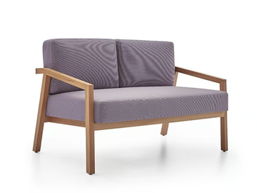 SVELTE T - 2 seater fabric garden sofa by PARLA - view 3