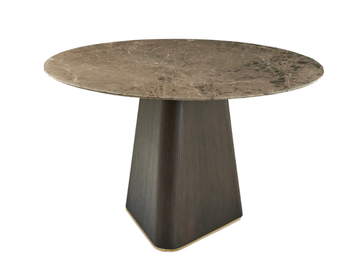 TOFU - Round marble table by PARLA - view 2