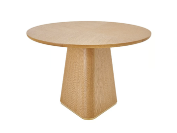 TOFU V - Round wood veneer table by PARLA - view 2