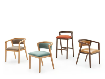 VENUS - Upholstered stool with footrest by PARLA - view 3