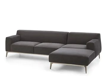 PETRA L - Fabric sofa with chaise longue by PARLA - view 2