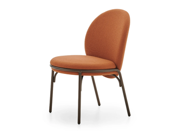 OYSTER W - Upholstered chair by PARLA - view 2