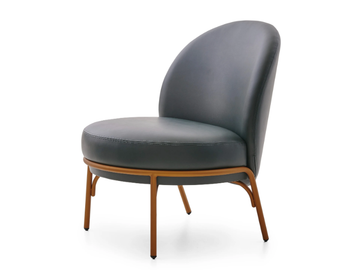 OYSTER W - Upholstered easy chair by PARLA - view 2