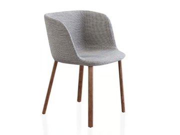 ESSE - Fabric chair with armrests by PIANCA - view 3