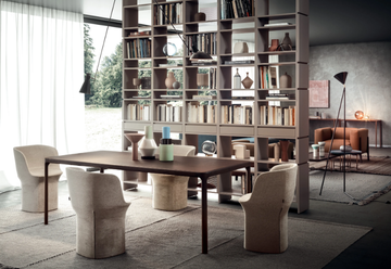 ESSE - Swivel easy chair with removable cover by PIANCA - view 3