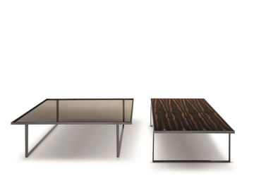 ICARO - Metal structure coffee table by PIANCA - view 2