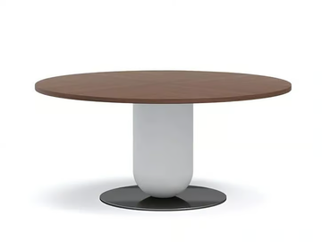 ETTORE - Round wooden table by PIANCA - view 2