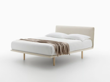 FILO UP - Fabric double bed with upholstered headboard by PIANCA - view 3