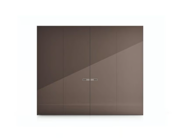 ICONA - Lacquered wooden wardrobe with sliding doors by PIANCA - view 2