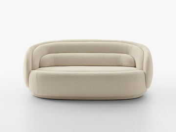 PEONIA - Fabric sofa by PIANCA - view 2
