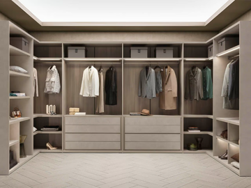SIPARIO - Sectional wooden walk-in wardrobe by PIANCA - view 3