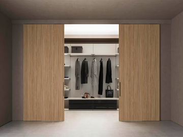 VISTA - Sectional glass walk-in wardrobe by PIANCA - view 3