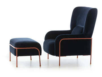 PLATEA - Bergere armchair with armrests by PIANCA - view 3