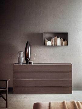 SPAZIO - Wooden chest of drawers by PIANCA - view 3