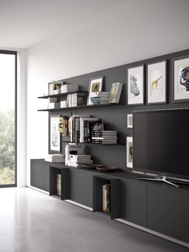 SPAZIO S313 - Sectional modular storage wall by PIANCA - view 3