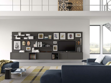 SPAZIO S313 - Sectional modular storage wall by PIANCA - view 2