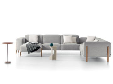 ALL-IN - Sectional fabric sofa by PIANCA - view 2