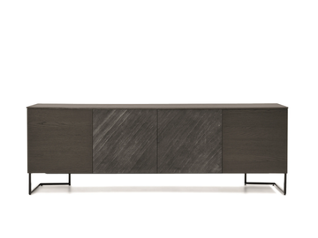 GRAFICA - Wooden sideboard with doors by PIANCA - view 2
