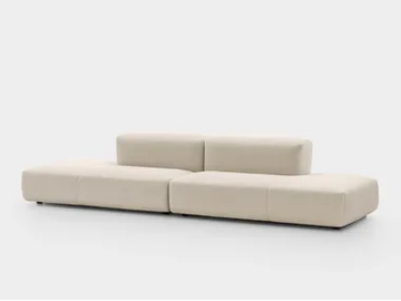 DELANO UP - Modular fabric sofa by PIANCA - view 2