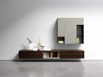 SPAZIO S402 - Storage wall by PIANCA - view 2