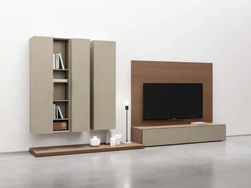 SPAZIO S438 - Sectional wall-mounted storage wall by PIANCA - view 2