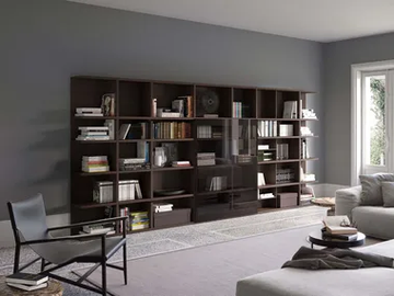 SPAZIOTECA SP017 - Open bookcase by PIANCA - view 2
