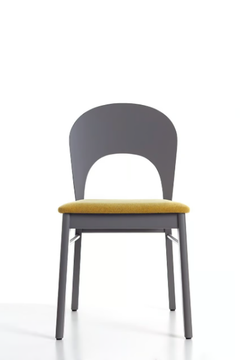 ASIA 02 C1 - Solid wood chair with integrated cushion by PIANI - view 3