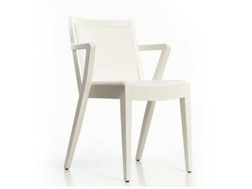 ARENA 02 A2 - Solid wood chair with armrests by PIANI - view 2