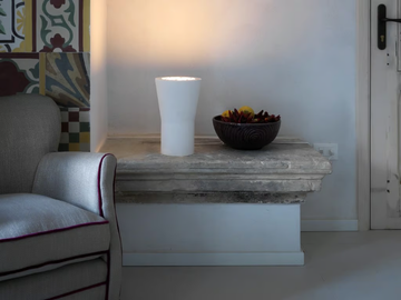 GALATINA - Halogen lecce stone table lamp by PIMAR - view 3