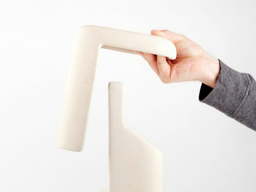 TEGOLA - Halogen lecce stone table lamp by PIMAR - view 3