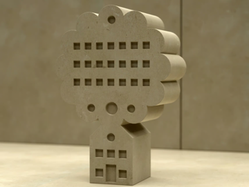 ALBERO - Lecce stone bookend by PIMAR - view 2