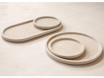 NATURA - Lecce stone pin tray by PIMAR - view 2