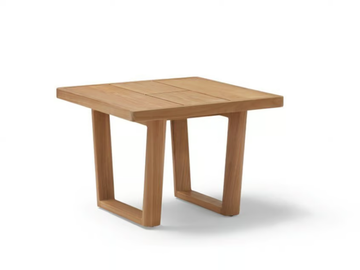 HERITAGE - Square teak garden side table by POINT - view 3
