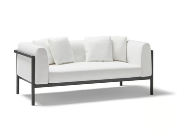 ORIGIN - 2 seater fabric garden sofa by POINT - view 3