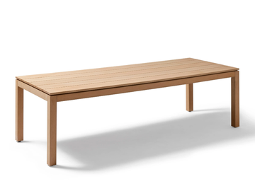 KUBIK - Rectangular TechTeak garden table by POINT - view 3